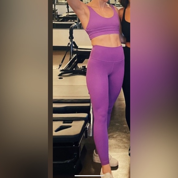 lululemon athletica Pants - PURPLE LULULEMON ALIGN SET
